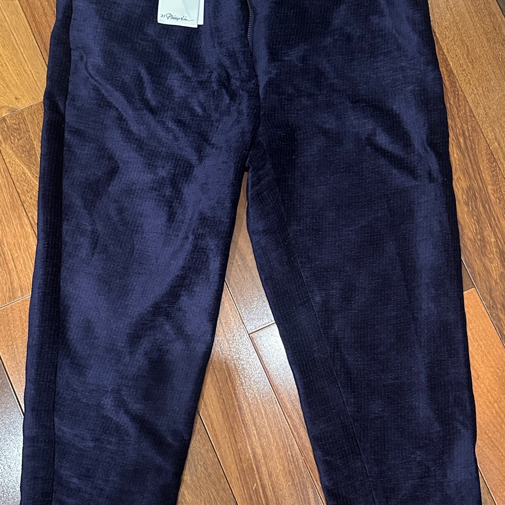 3.1 Phillip Lim Blue Dickie Pant With Cuff